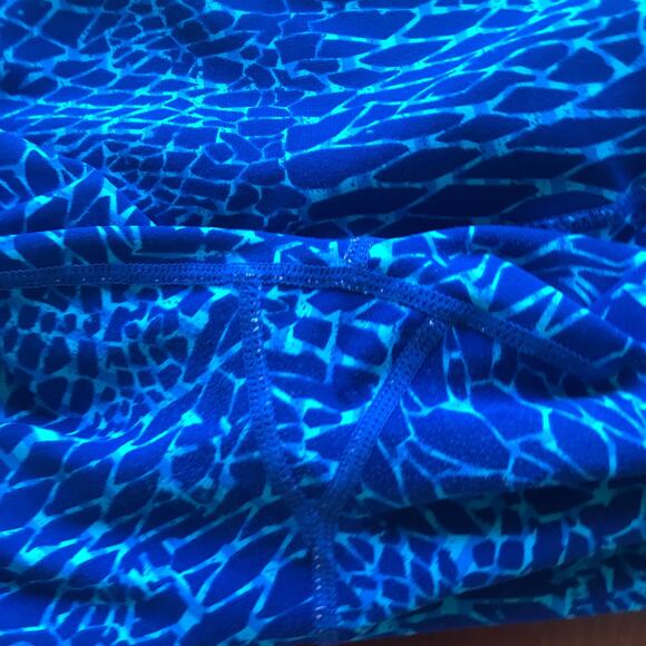 Lululemon Pure Practice Blue Lace Up Leggings Women’s Size 4 - Picture 8 of 8